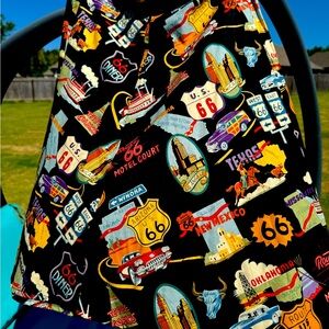 Route 66 skirt full of whimsy